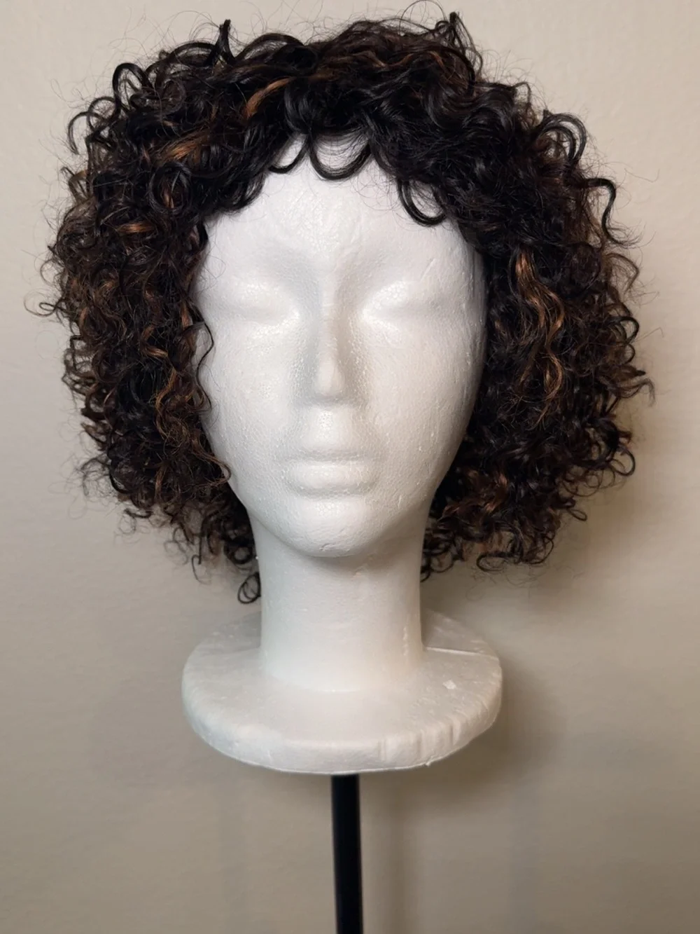 Kinky curl wig